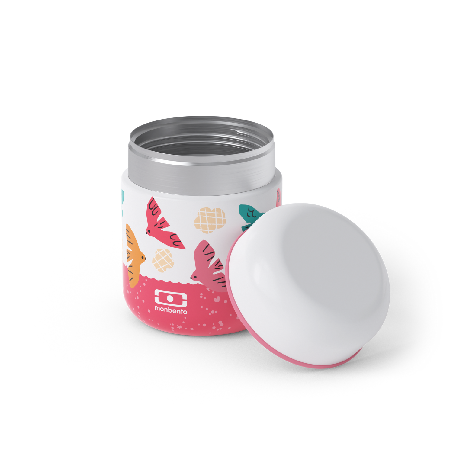 MONBENTO Termo Food Jar 280 ml Kids Aves