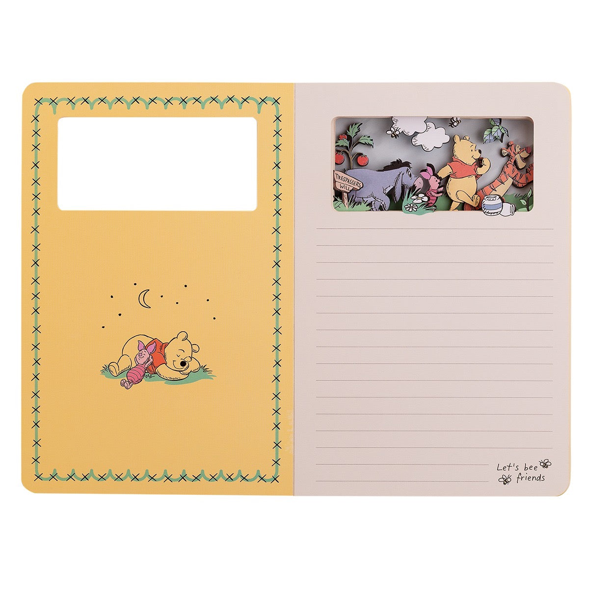 PRETTY NOTES CUADERNO MAGIC LAYERS  WINNIE the POOH