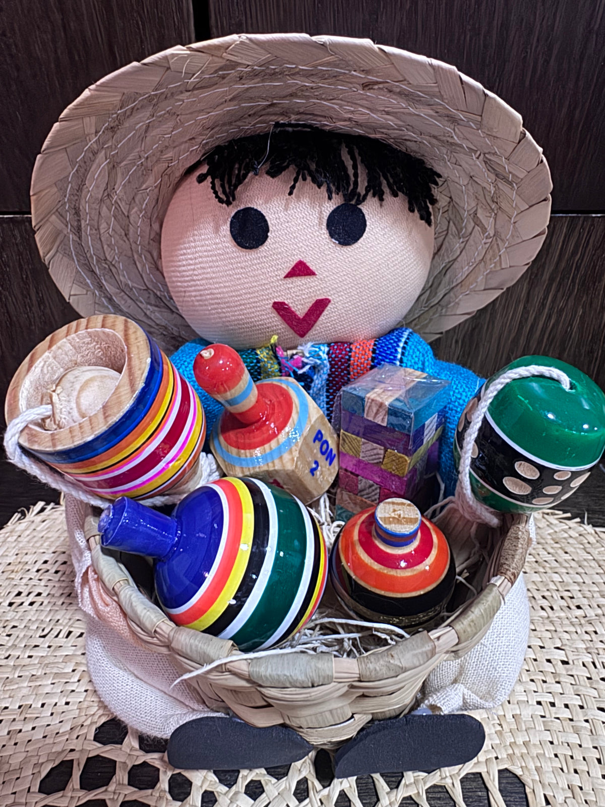 Juanito Canasta CACHITO de juguetes  tradicionales