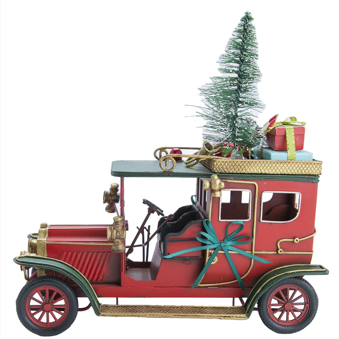 The Elf Hut Carro Antiguo Árbol Navidad