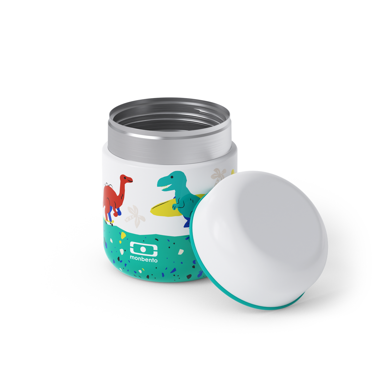 MONBENTO Termo Food Jar 280 ml Kids Dinosaurios