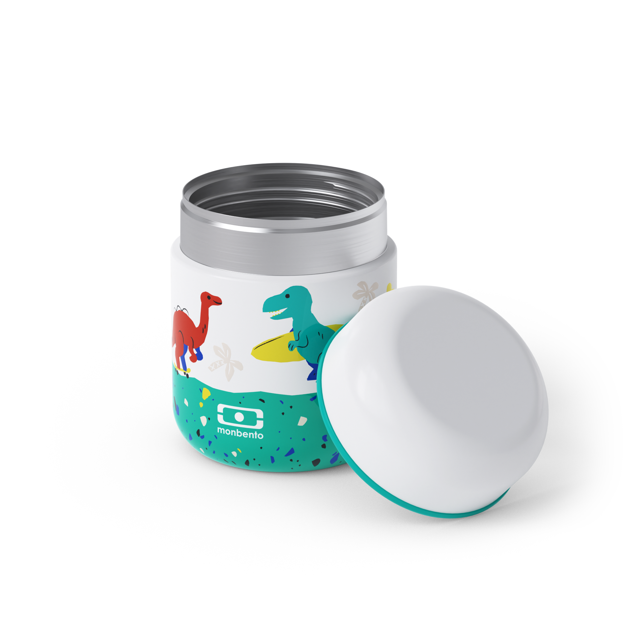 MONBENTO Termo Food Jar 280 ml Kids Dinosaurios