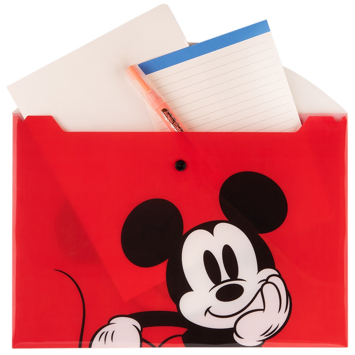 PRETTY NOTES  SOBRE A4 CON BOTON MICKEY AND FRIENDS