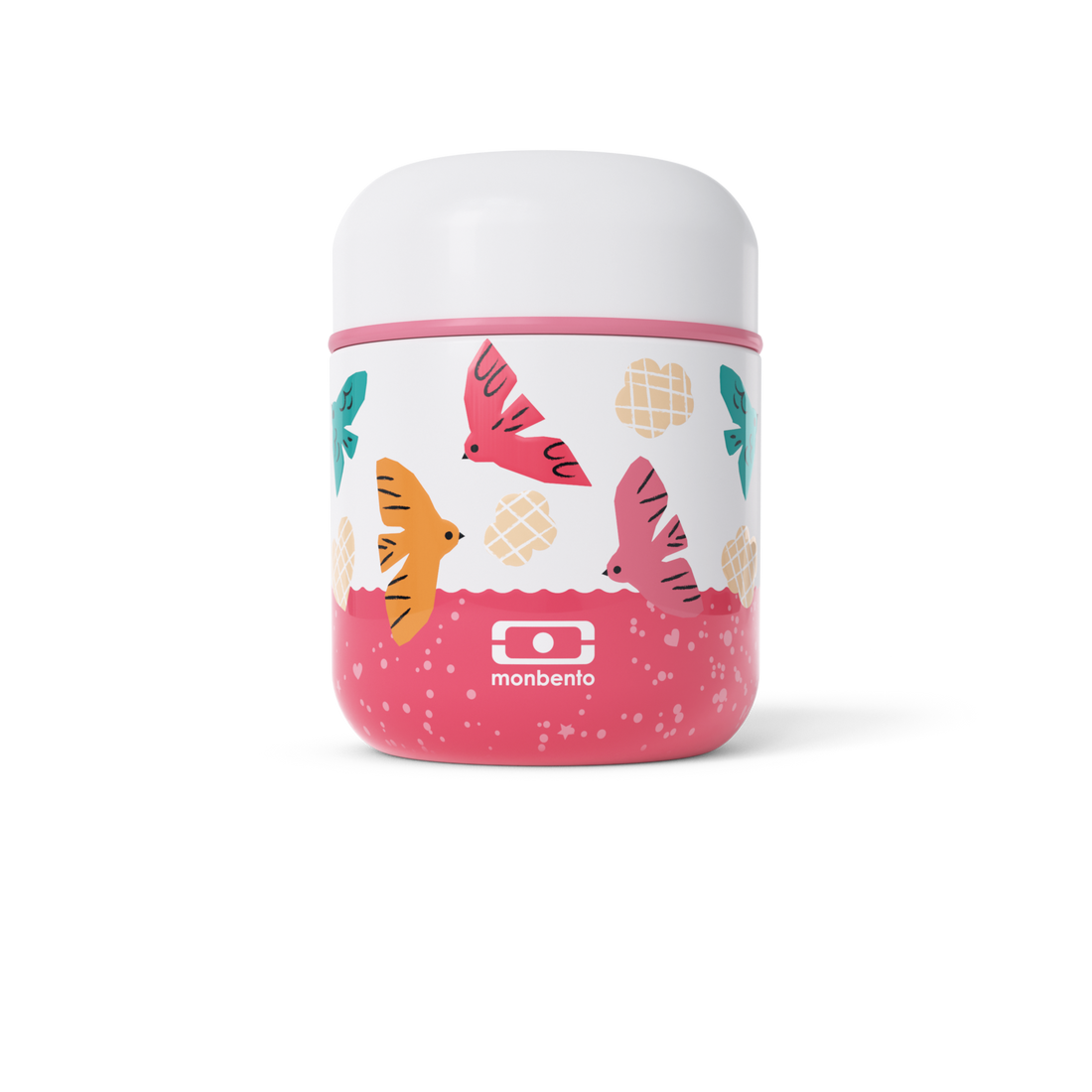 MONBENTO Termo Food Jar 280 ml Kids Aves