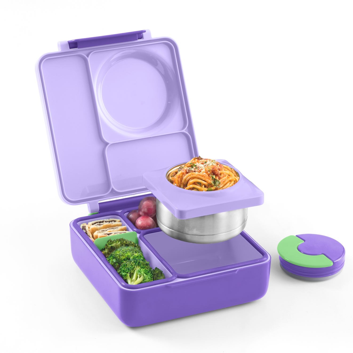 PREVENTA Lonchera Térmica Omiebox Bento Box con Aislamiento Térmico Lila