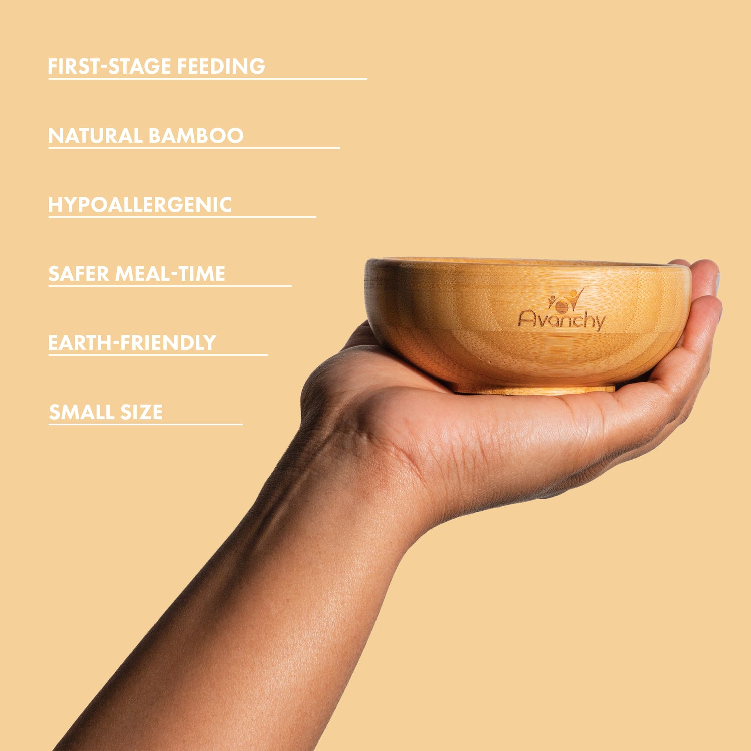 AVANCHY Mini Bowl Bamboo