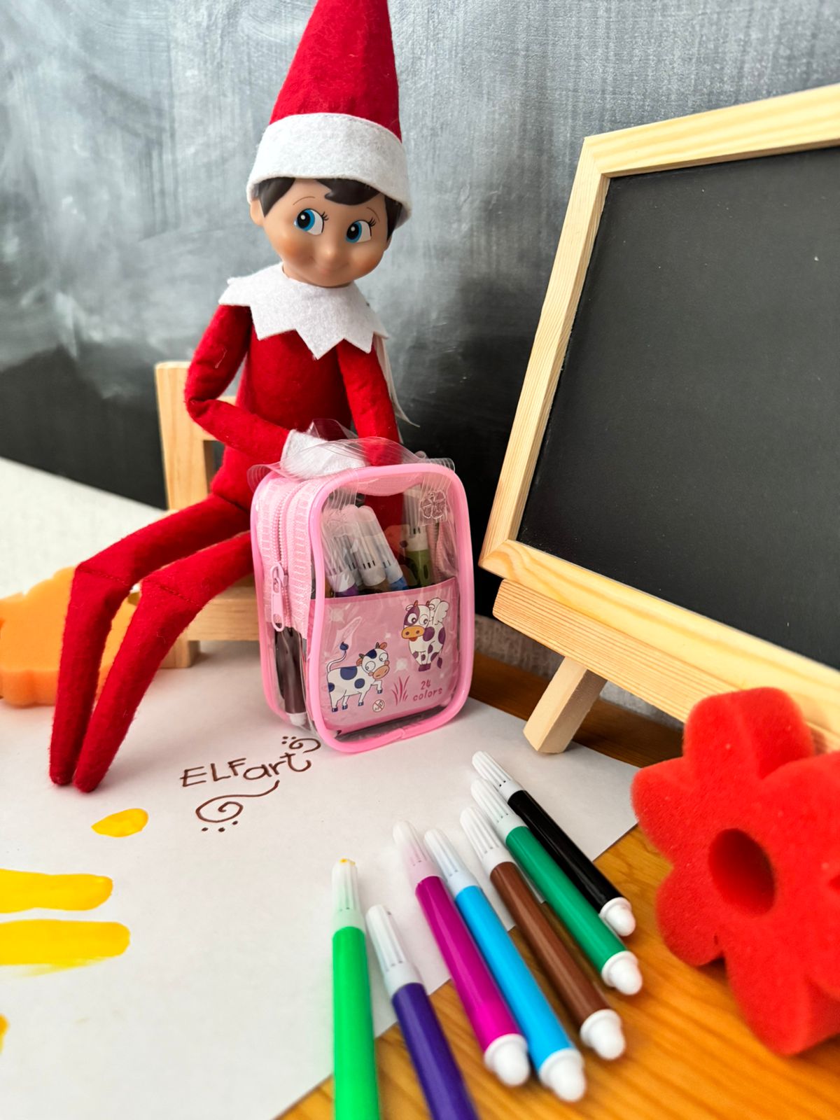 The Elf Hut Travesura The ELF-Abet &amp; Elf-Art