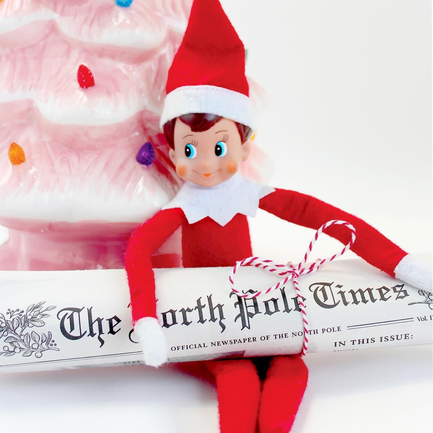 The North Pole Times Travesuras ELF NAVIDAD