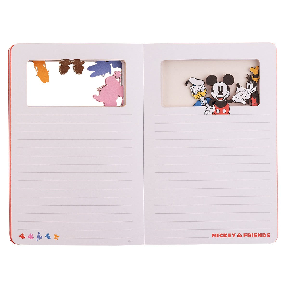 PRETTY NOTES CUADERNO MAGIC LAYERS  MICKEY &amp; FRIENDS