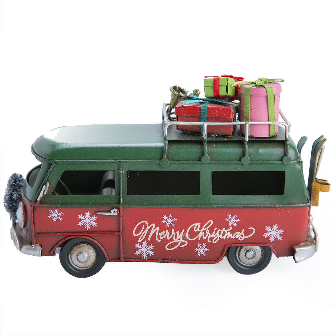 The Elf Hut Combi Verde y Roja Regalos