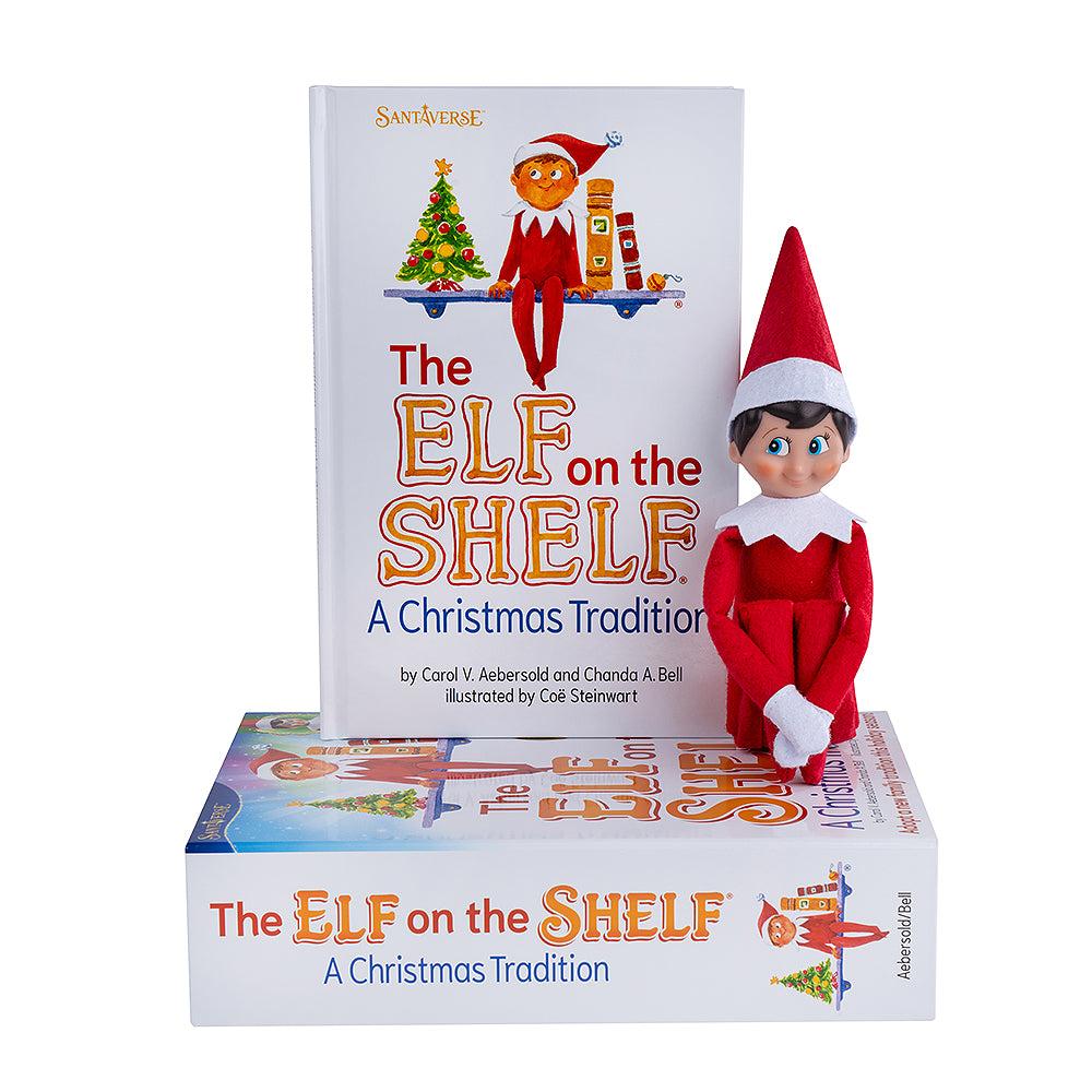 PREVENTA NIÑO ELF ON THE SHELF LIBRO Y DUENDE ESPAÑOL