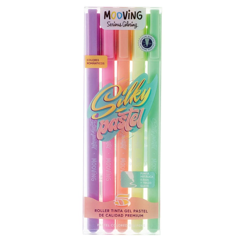 PRETTY NOTES  Coloring - Roller Tinta Gel Pastel x 5