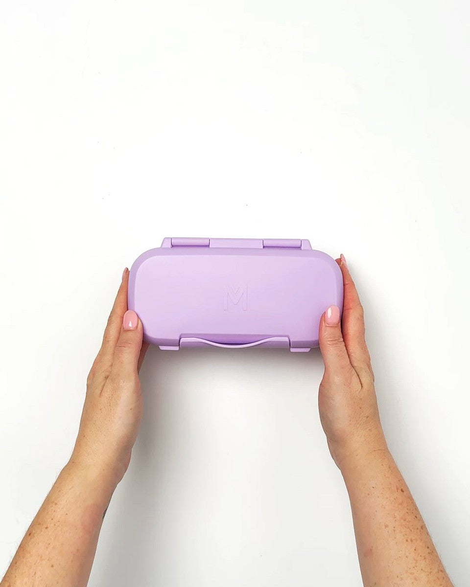PREVENTA Lonchera MONTII Lunch Box SNACK  LILA