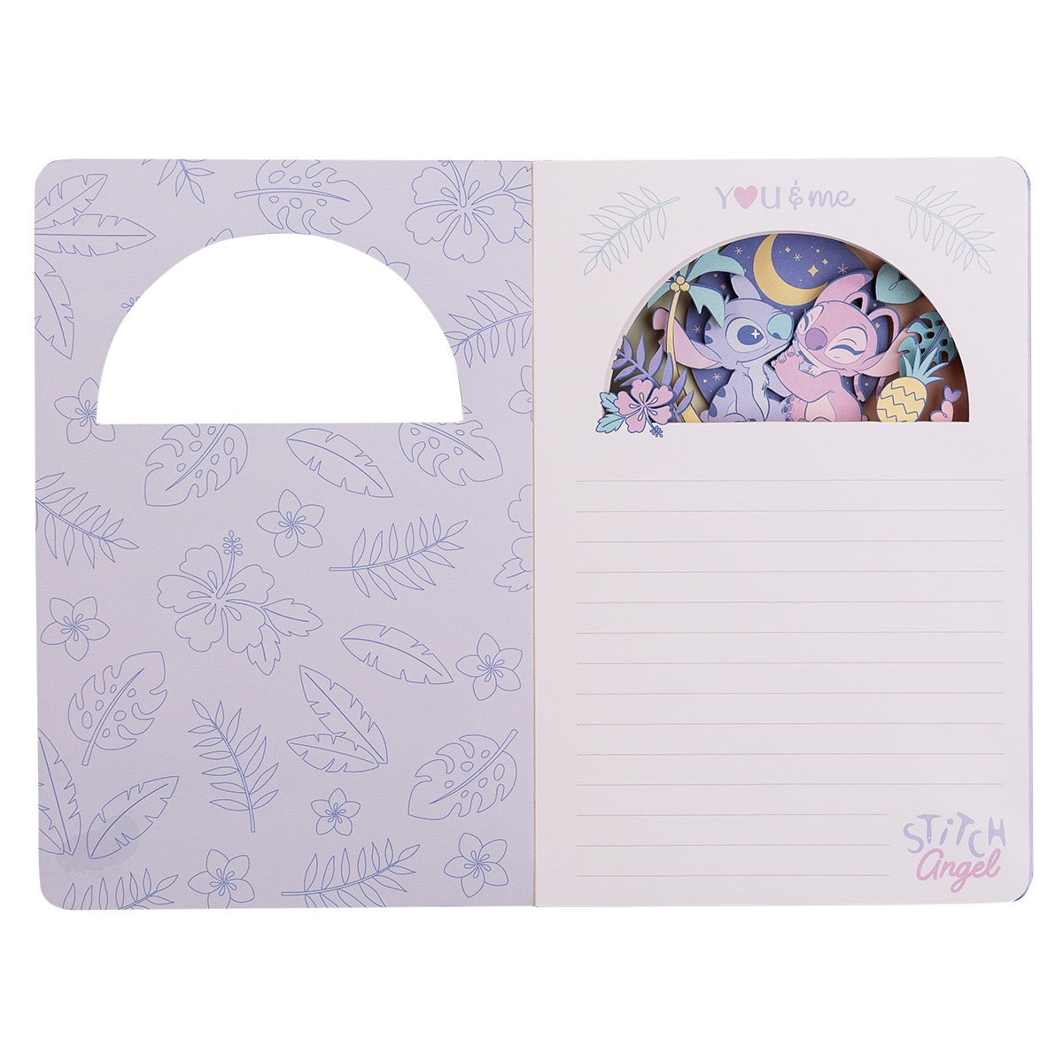 PRETTY NOTES CUADERNO MAGIC LAYERS STITCH