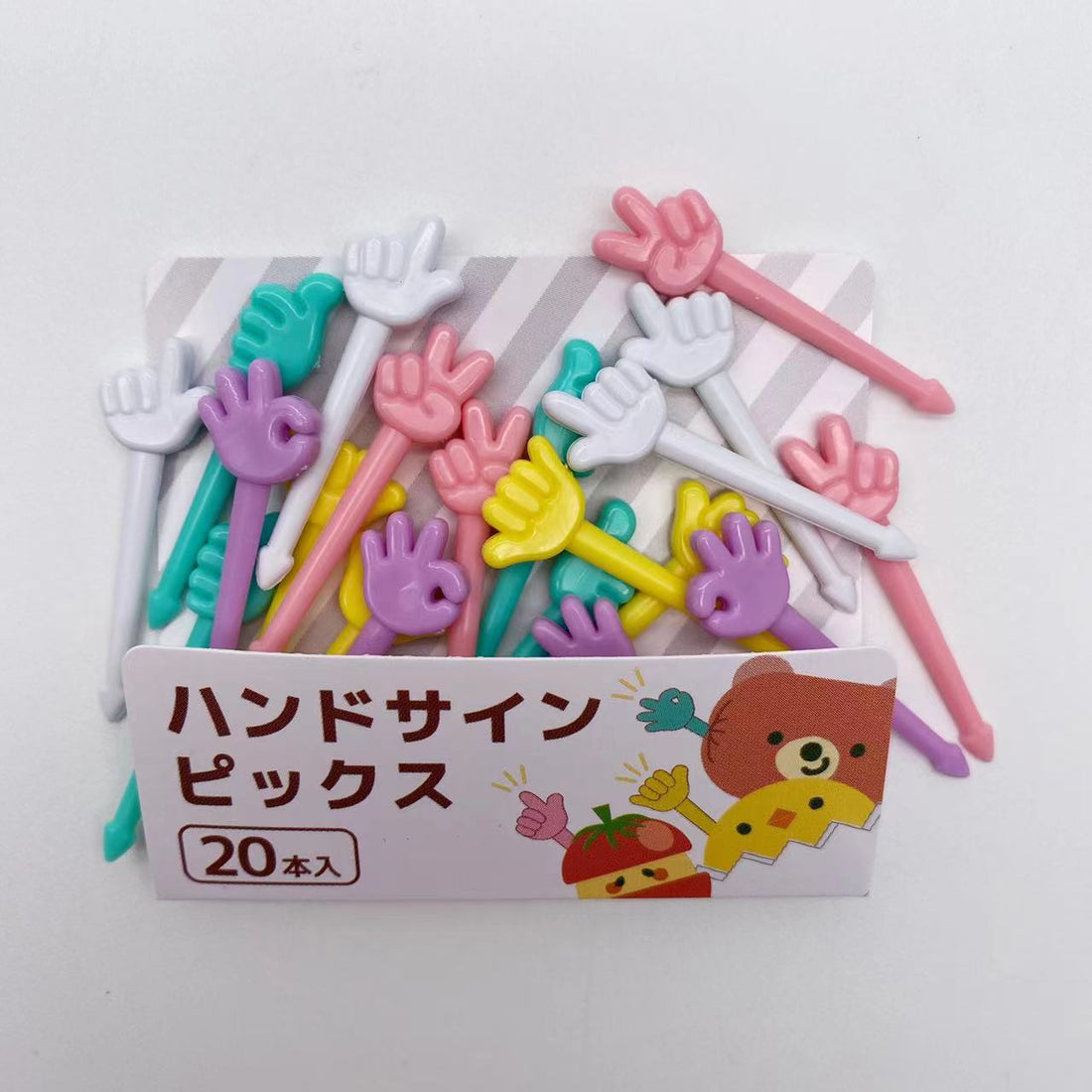 Palillos Manitas Pastel