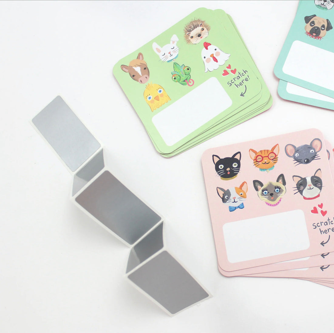 Tarjetas Lunchbox Inklings Animales Caritas (24 piezas)