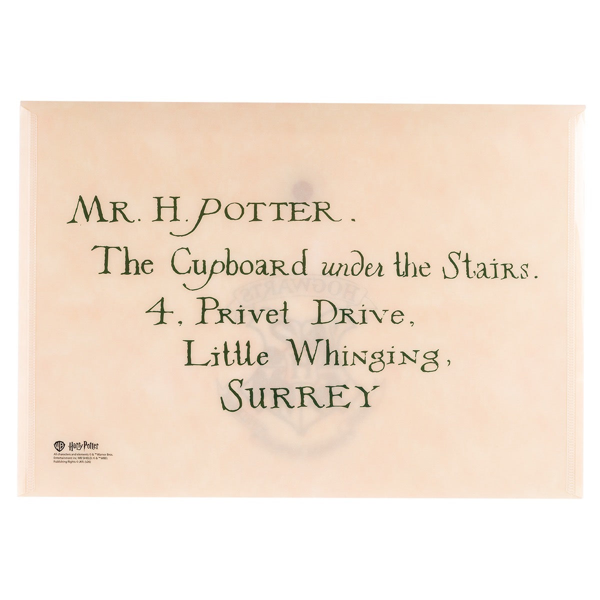 PRETTY NOTES  SOBRE A4 CON BOTON HARRY POTTER