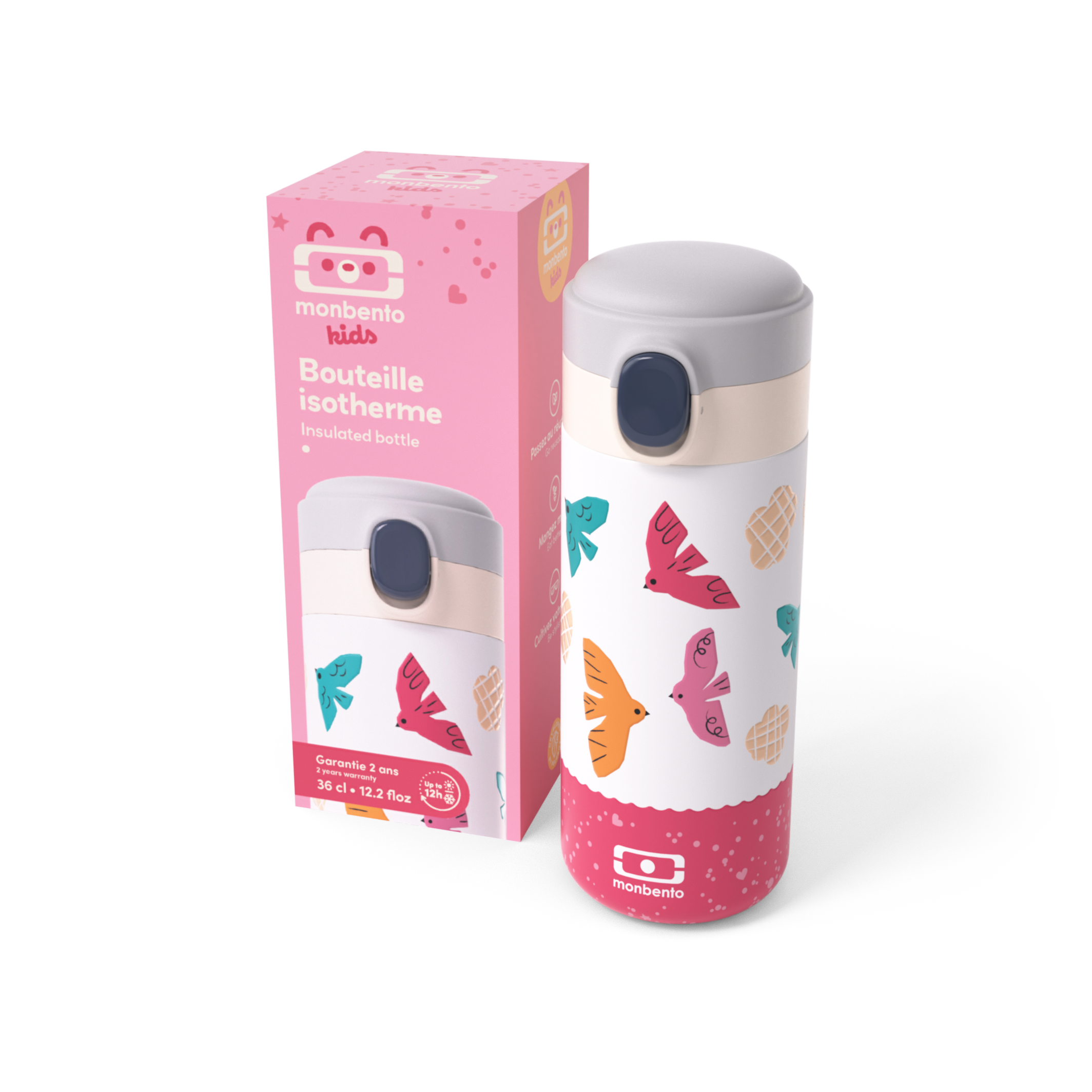 Termo MONBENTO 360 ml Aves