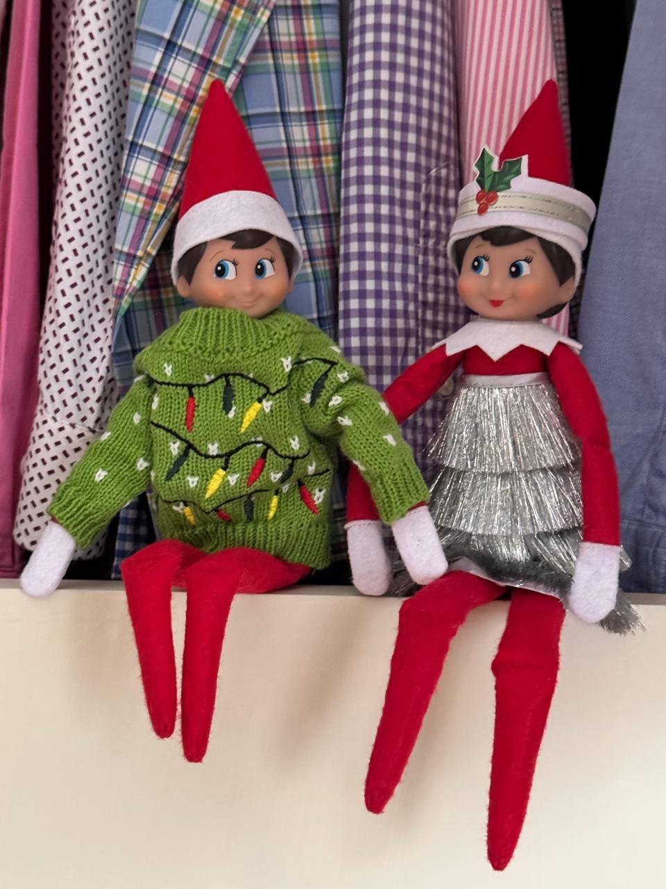 NUEVO The Elf Hut LOS OUTFITS (Ropa) No incluye vestido