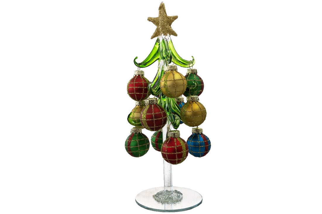 The Elf Hut Árbol Navidad Verde Esferas Cuadros