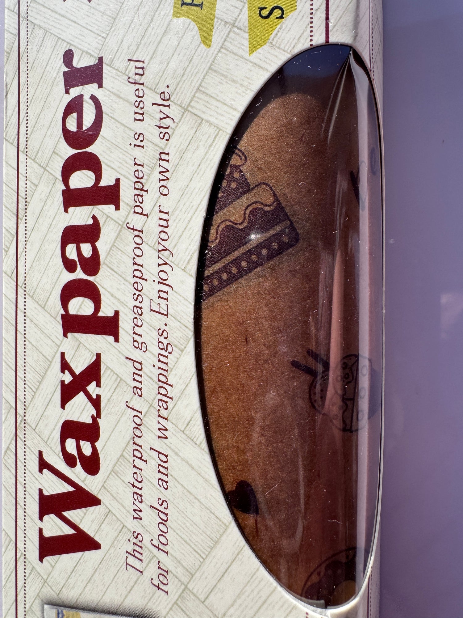 Papel Encerado Wax Paper Chocolates