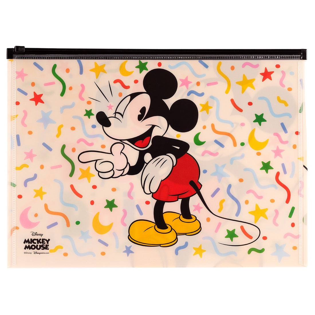 PRETTY NOTES  SOBRE A4 ZIP MICKEY AND FRIENDS