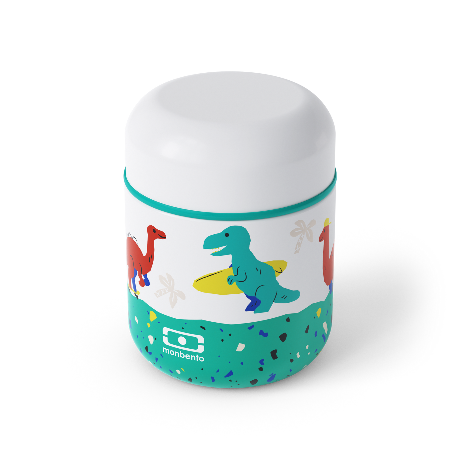 MONBENTO Termo Food Jar 280 ml Kids Dinosaurios