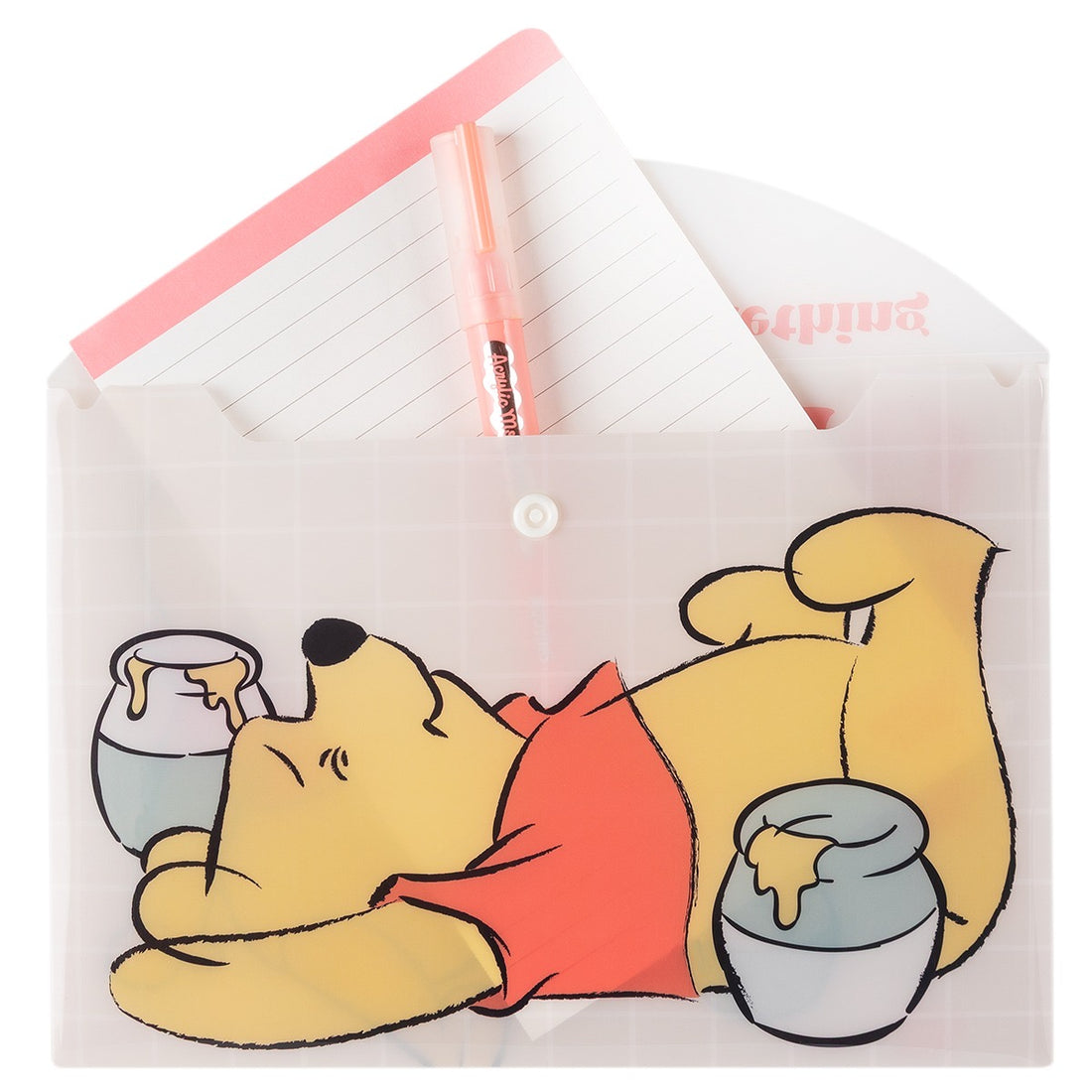 PRETTY NOTES  Sobre con boton A5 Pooh