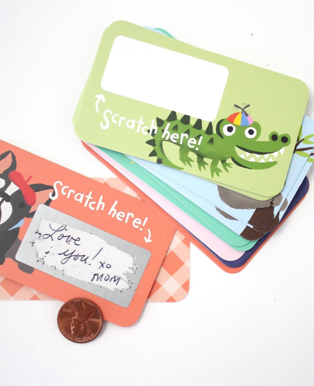 Tarjetas Lunchbox Inklings Animales 24 piezas