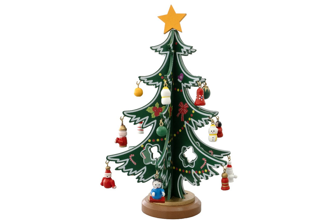 The Elf Hut Árbol Navidad Verde