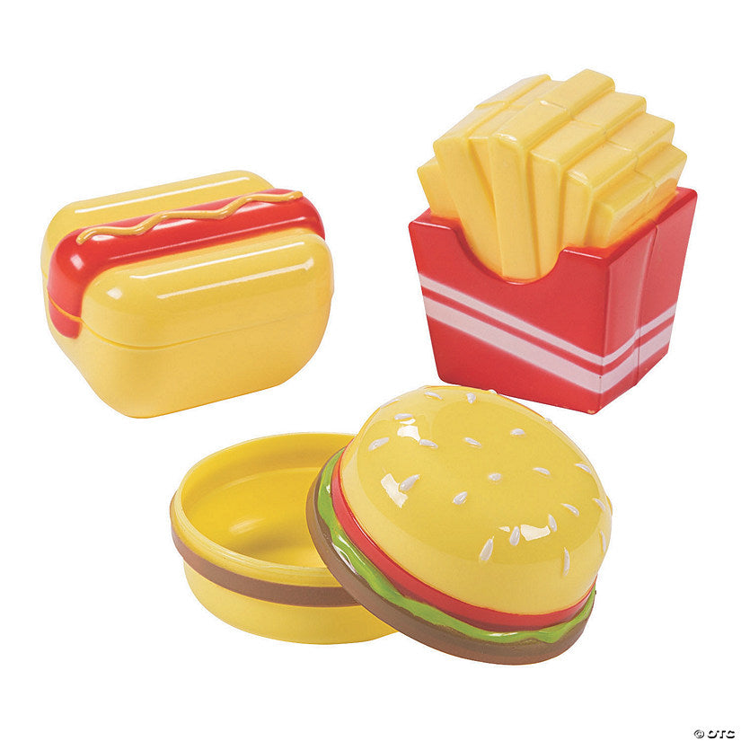 Mini Contenedor Hamburguesa (snacks) 1 pieza