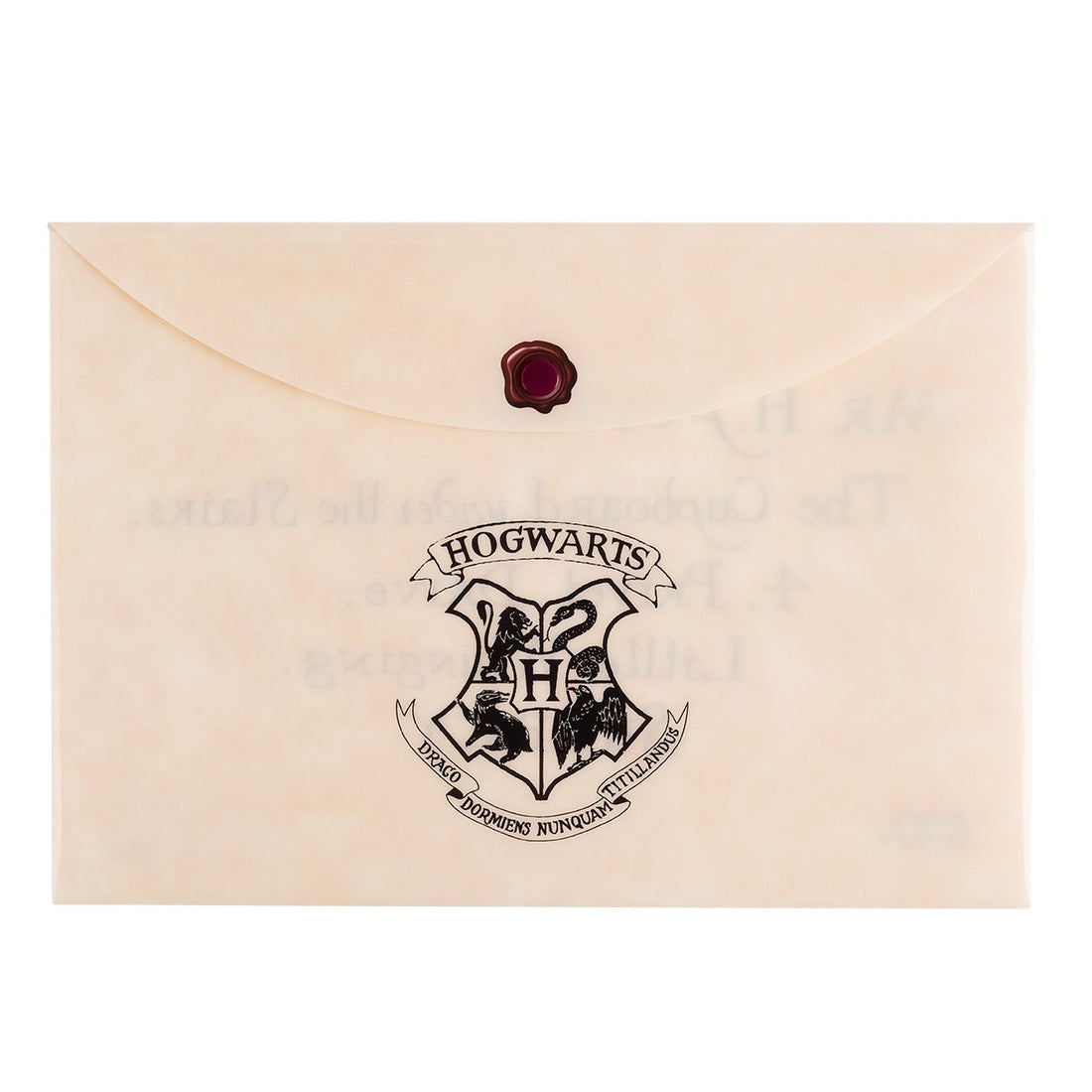PRETTY NOTES  SOBRE A4 CON BOTON HARRY POTTER
