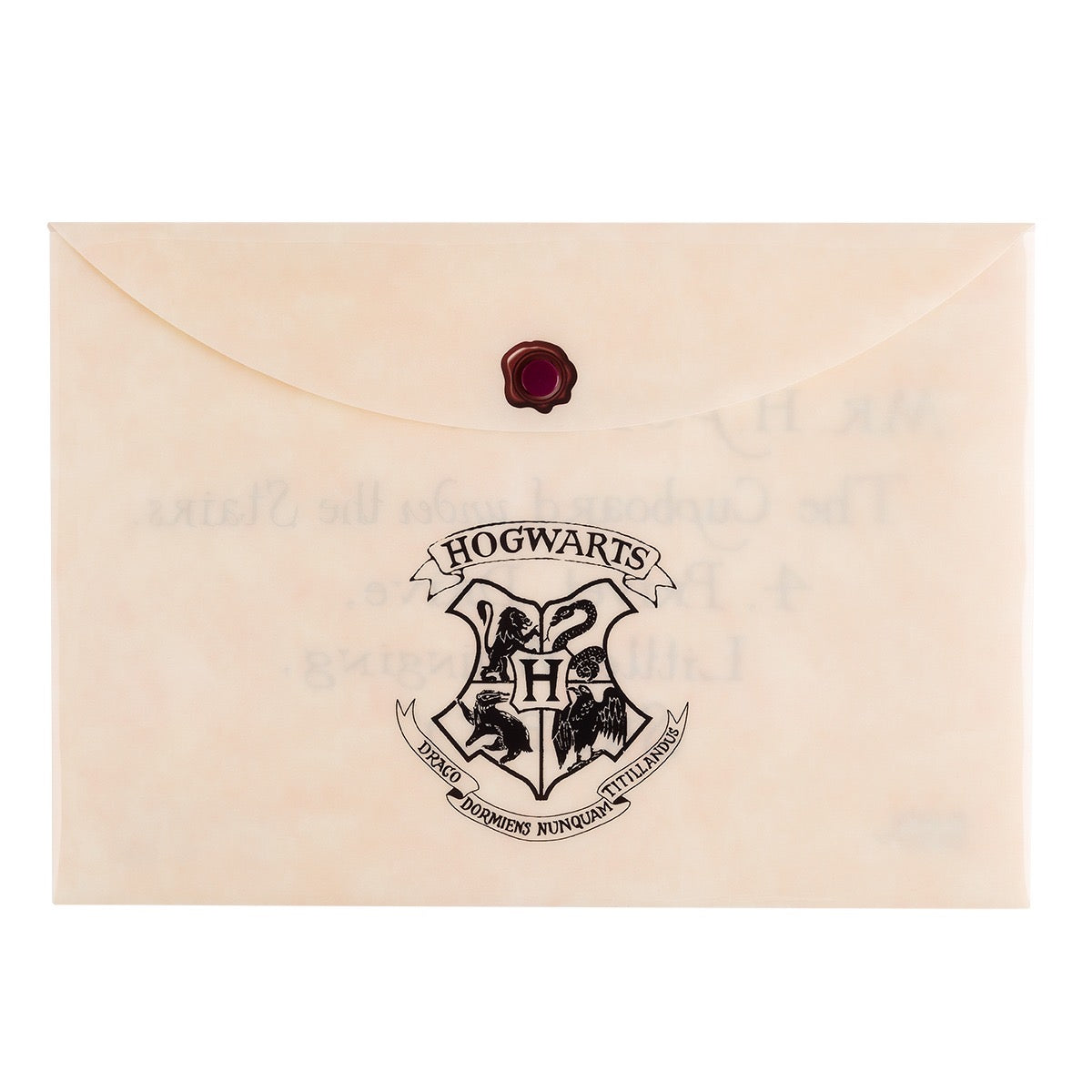 PRETTY NOTES  SOBRE A4 CON BOTON HARRY POTTER