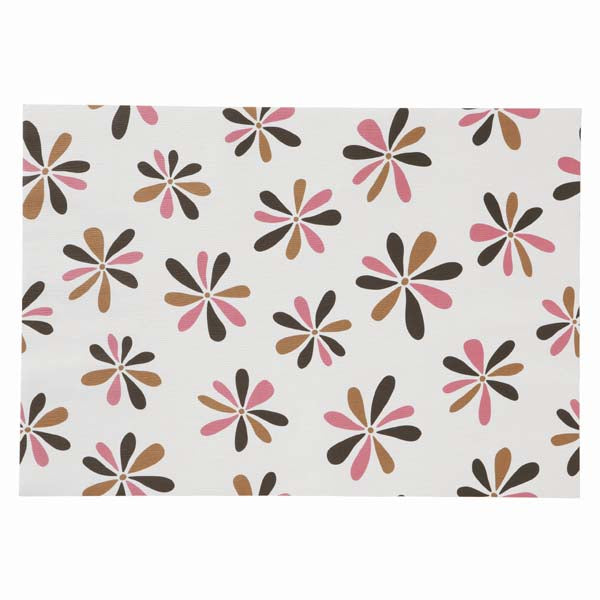 Mantel Individual Desechable Flores