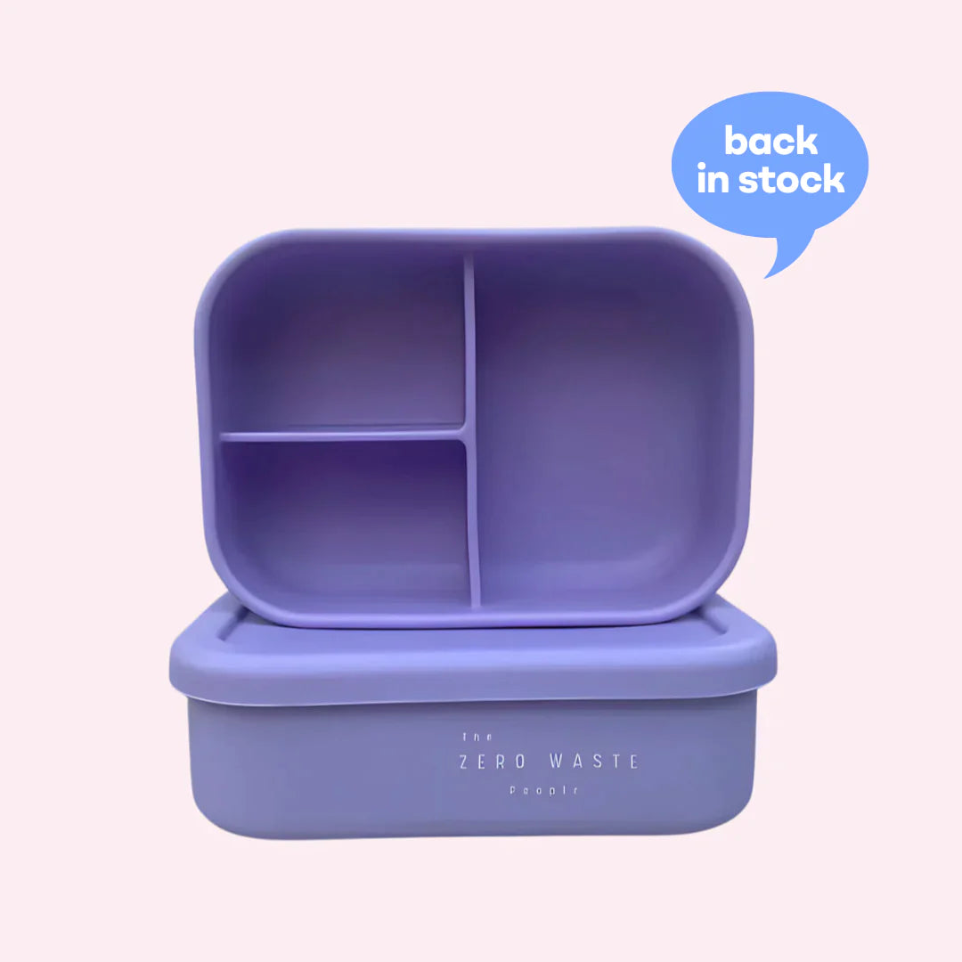 Lonchera TZW Silicon SnackBox Lilac