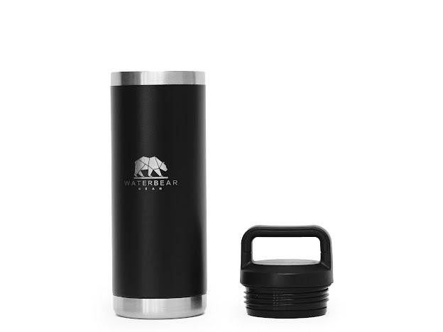 Termo Waterbear 532 ml Negro