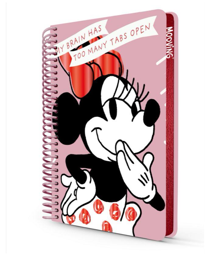 MINNIE CUADERNO PREMIUM CARTA CON ESPIRAL
