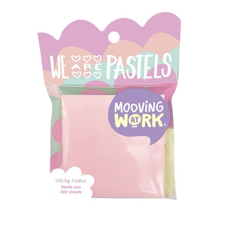 PRETTY NOTES MAW Pastel - Notas Adhesivas 76x76 100 hjs.
