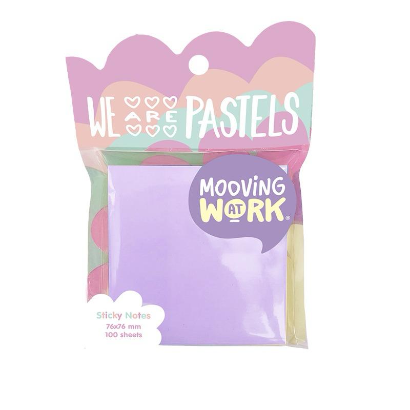 PRETTY NOTES MAW Pastel - Notas Adhesivas 76x76 100 hjs.
