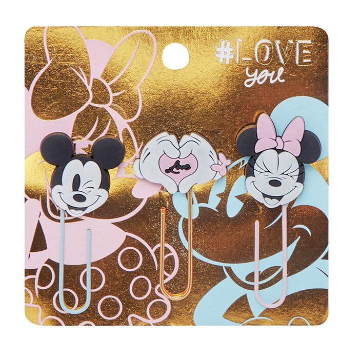 MAW - Mickey&amp;Minnie Fun Paper Clips x 3