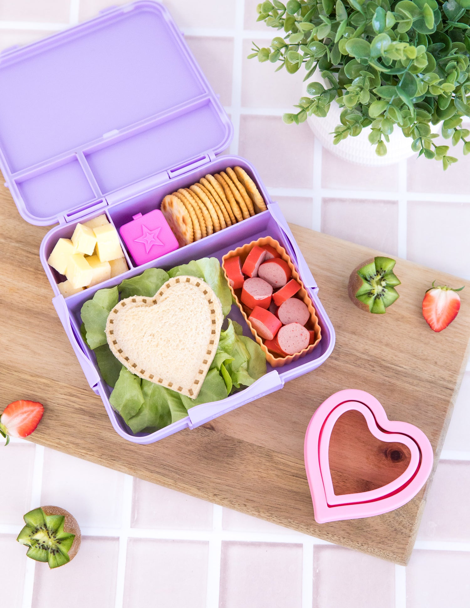 PREVENTA Lunch Punch Sandwich Pockets Corazón