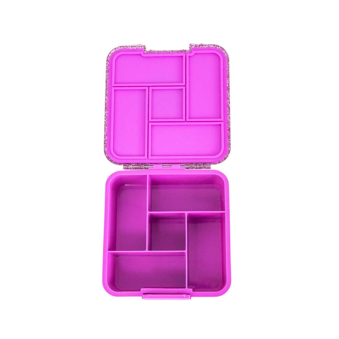 MONTII Lonchera Bento Five Glitter Magenta