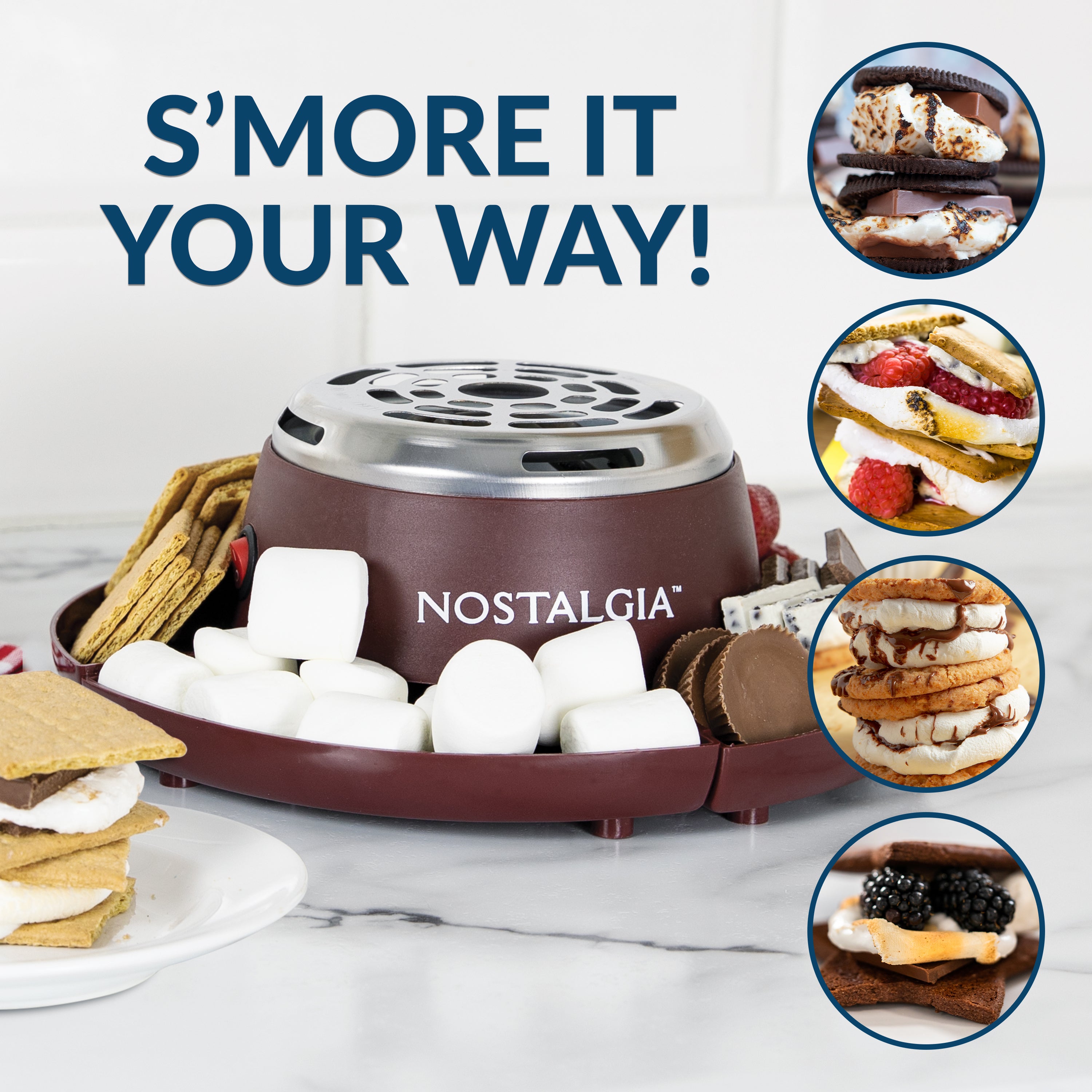 Maquina para hacer Smores My Mini