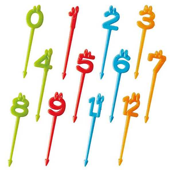 Palillos Googly Números