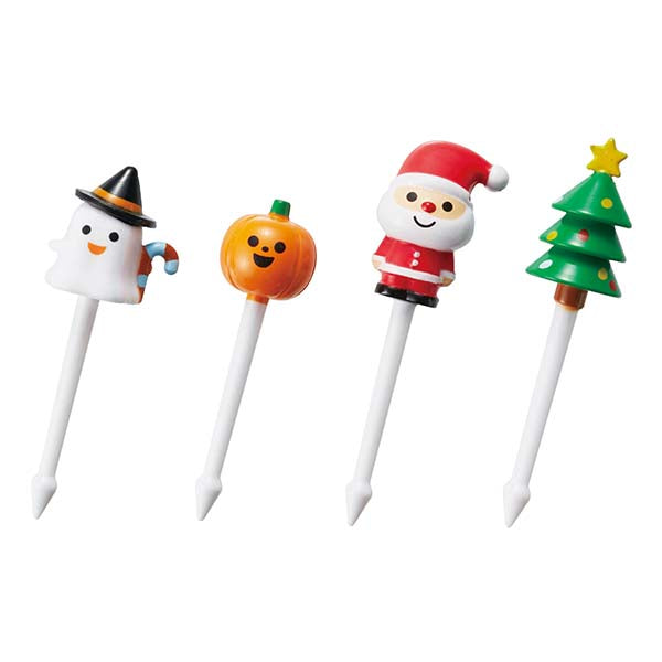Palillos Halloween y Christmas