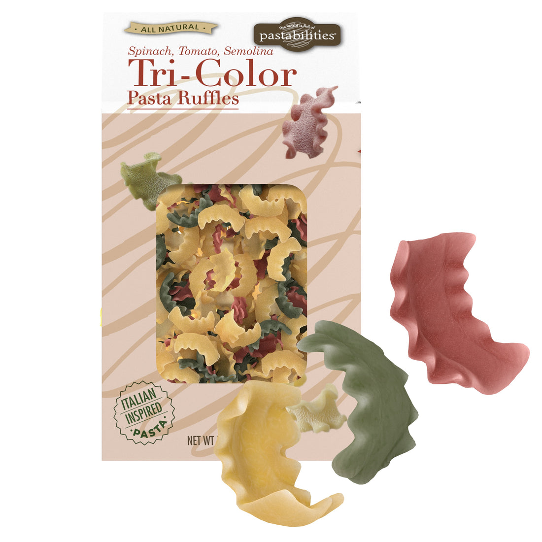 Pasta Pastabilities Tri Color 340g
