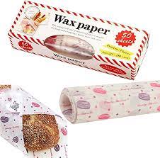 Papel Encerado Wax Paper Macarrones