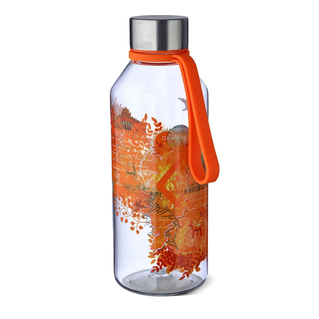 Botella C&amp;O 650 ml WisdomFlask Naranja