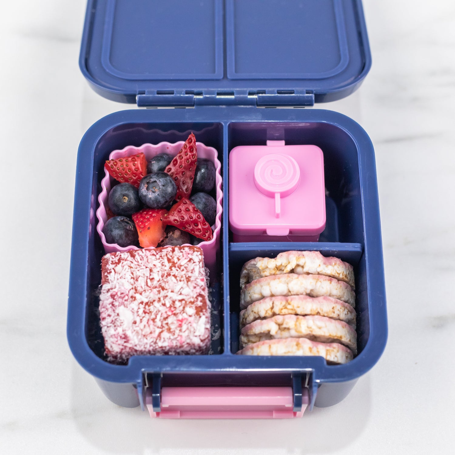 Mini contenedores Little Lunch Box Cierre Hermético Frutas