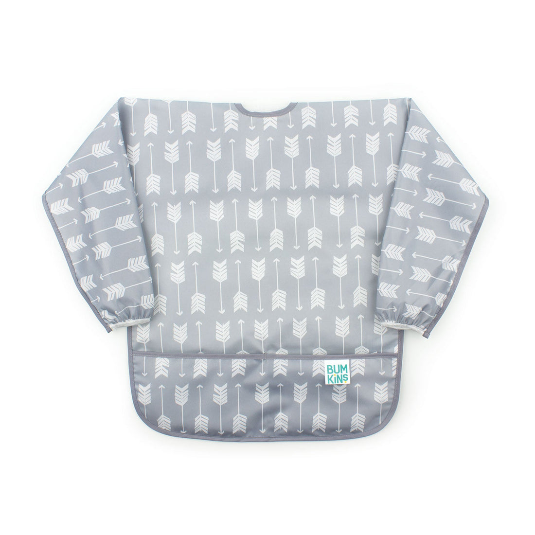 Babero Manga Larga Smock BUMKINS Impermeable Flechas